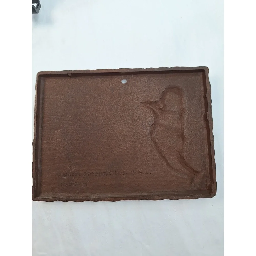 Vintage Multi Products Inc Golfers Prayer Wall Plaque Faux Wood 1236-1 USA Made
